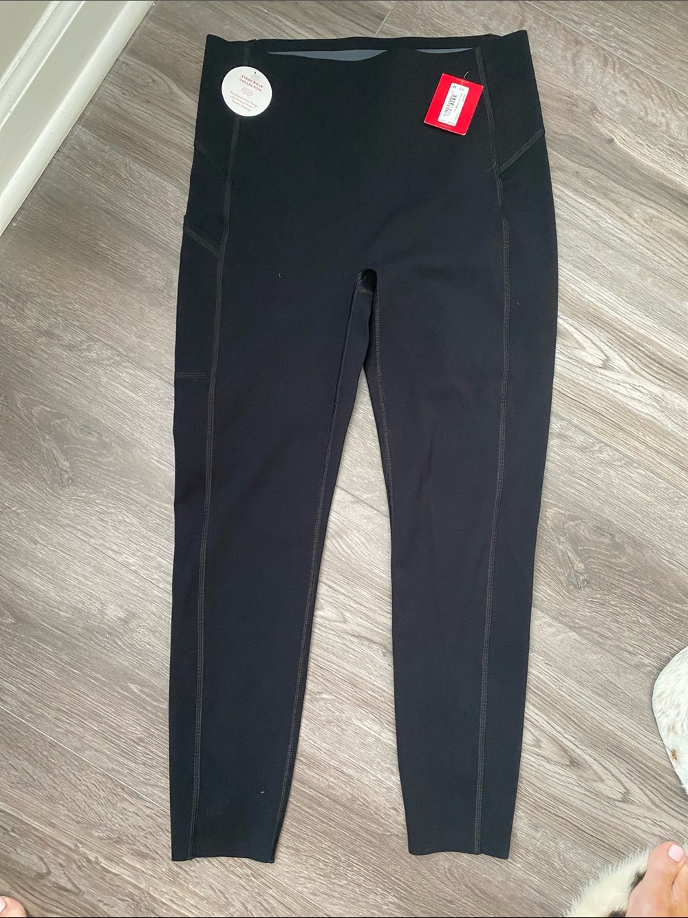 Spanx Every.wear 7/8 legging in very black
